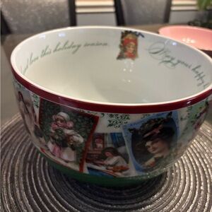 Christmas bowl big